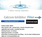 Misting System Calcium Inhibitor Filter for Patio Misters NSF certification Inline Water Soften Filter Effectively Reduce Water Spots, Prevent Nozzles Clogging For Garden Patio Mistes (1 Pcs)