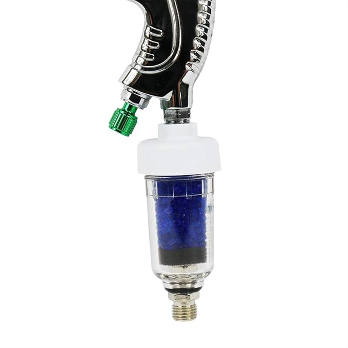 Interstate Pneumatics WR1420 1/4 Inch Mini In-Line Desiccant Air Filter/Dryer