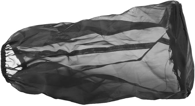 Filter Wrap Universal Air Filter Cover for High Air Intake Filters Dust Cloth Black (Big)