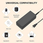 24V AC/DC Adapter Compatible with TOPPIN Comfy Air C2 Ture HEPA Air Purifier TPAP001 H13 TPAP-001 H-13 HEPA Air Filter Air Cleaner 24VDC 1.25A DC24V 1250mA Power Supply Cord Battery Charger
