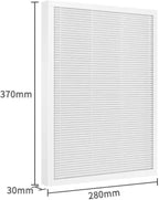 Composite Filter，Compatible For 3M，Air Purifier KJEA200 MFAC01-CN FACF01-CN 280×370×30mm
