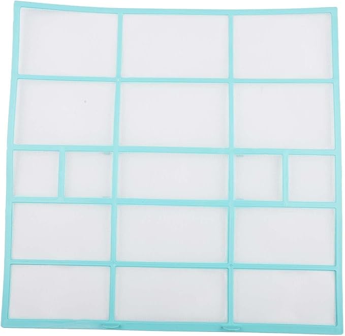 Air Conditioner Filter for Hanging Indoor Unit, Anti-Dust Plastic Mesh Filter Screen Compatible with Hualing Split System Air Conditioners(32.5 * 32cm)