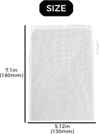 20pcs Aquarium mesh Media Filter Bag, Nylon Media Filter Bag, Suitable for Various Filters Such as Water Tank Filters, Aquarium Filters, Collection pits, Dry or Wet Filters, etc.