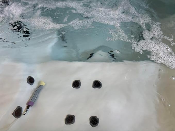 Pool Spa Efficiency - The Infinity Hot Tub Filter - Easy to Use, Clean Economical - Long Lasting Hot Tub Spa Filter - Eco Friendly Spa Filters Replacements - 6+ Years Lifespan (2.0" MIP)