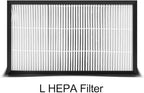 Activated Carbon And HEPA Air Filter For Removal Of Airborne Dust, Smoke, And Fumes Designed For Use With Fresh Air Outlets And Smoke Exhaust Systems(L HEPA Filter)