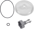 Filter Pump Cover - Trap Lid Replacement Part, Pool Pump Housing Cap with s | Valve Seal Container Cover, Sturdy Filter Trap Protector for Swimming Pools, Sand Filtration Units, Backyard Setup