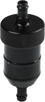 8MM Aluminum Alloy Inline for Fuel Filter with 5 Reusable Elements for Motorcycle and Outdoor Power Equipment