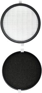 2 Pack of Premium H13 True Hepa Filter Compatible with Pure Enrichment PureZone Halo Air Purifier Model PEAIRDSK Compatible with Sharper Image Personal Air Purifier Item # 207073 207009