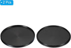 PATIKIL 67mm Lens Cap, 2 Pack Camera Lens Cap Cover Universal Front Metal Lens Filter Stacks Cap Protective Case for 67mm Camera Circular Polarizing Fader ND Filter, Black