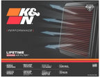 K&N Engine Air Filter: Reusable, Clean Every 75,000 Miles, Washable, Premium, Replacement Car Air Filter: Compatible with 2003-2018 NISSAN (Evalia, NV200, Juke, Note, Micra, Modus, Clio), 33-2927