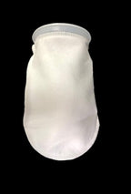 Wave Point 7 Inch Ring Filter Socks 200 Micron - Aquarium Felt Filter Bags - 7 Inch Ring by 16 Inches Long - Fits Eshopps and Aqueon (4 pk)