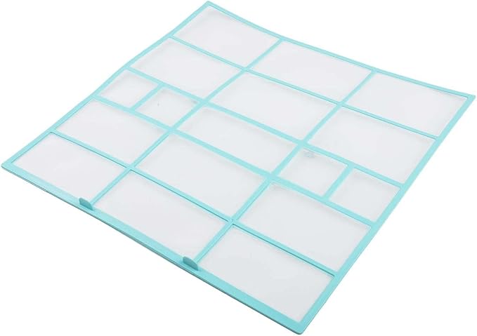 Air Conditioner Filter for Hanging Indoor Unit, Anti-Dust Plastic Mesh Filter Screen Compatible with Hualing Split System Air Conditioners(32.5 * 32cm)