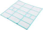 Air Conditioner Filter for Hanging Indoor Unit, Anti-Dust Plastic Mesh Filter Screen Compatible with Hualing Split System Air Conditioners(32.5 * 32cm)