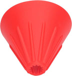 Silicone Coffee Dripper Collapsible Coffee Filter Foldable Portable Reusable Travel Camping Office Home Free Lightweight Easy Brew (Red)