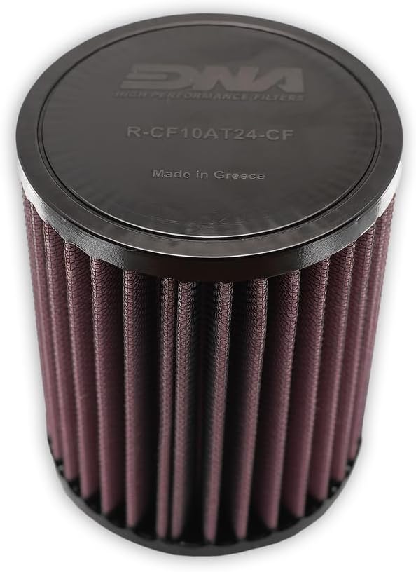 DNA High Performance Air Filter Compatible for CF Moto ATV CForce 1000 ATR (21-24) with Round Design, 98-99% Filtering Efficiency and 25.90% Increased Air Flow PN: R-CF10AT24-CF