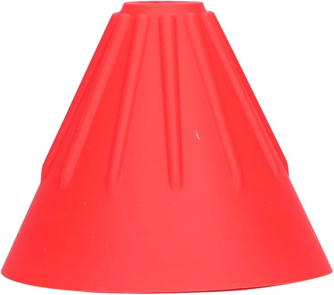 Silicone Coffee Dripper Collapsible Coffee Filter Foldable Portable Reusable Travel Camping Office Home Free Lightweight Easy Brew (Red)