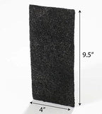 Nispira Activated Carbon Pre Filter Compatible with Holmes AER1 Air Purifier HAPF30AT HEPA Air Filter - 9.5” x 4” x 0.25” (4 Carbon Filters)