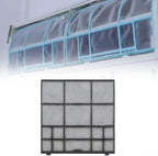 Wall Mounted Air Conditioner Dustproof Filter Cover,Plastic Indoor Unit Air Outlet Screen Compatible with Household Split System AC(31.5X31.5cm)