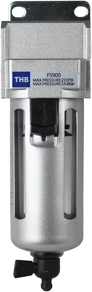 3/8" Compressed Air In Line Moisture/Water Filter Trap