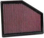 K&N High-Flow Original Lifetime Engine Air Filter: Increase Power: Premium, Washable: Compatible with 2015-2024 BMW: (See Product Description for Select Models) 33-3079