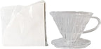 Cone Shape Coffee Filter Cup with Comfortable Grip Portable Dripper Household Hand Brewed Maker Coffee Filter