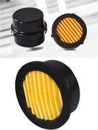 2 Pcs Air Compressor Silencer Filter Metal Air Compressor Intake Filter Noise Muffler Silencer 1/2"PT 20mm