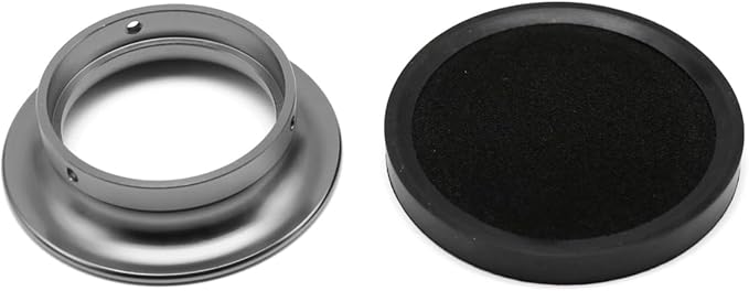 Carburetor Carb Velocity Stack Air Filter Cleaner Modified Trumpet Aluminum Alloy with Sponge Filter Steel Mesh for PWK 21-30mm Short Fast Intake Suggest for Small Displacement (Titan, 50mm)