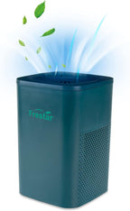Desktop Air Purifier with HEPA Filter for Office Bedroom Bathroom, Small USB Air Purifiers, Super Quiet Powered by USB No Adapter(Green)