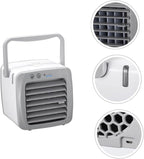 GLEAVI 1pc Portable Usb Air Conditioner Fan Mini Desktop Air Cooler Multi-filtering System for Clean for Home Office School Outdoor Use