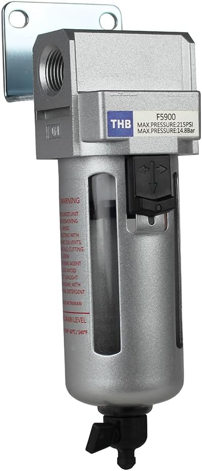 3/8" Compressed Air In Line Moisture/Water Filter Trap