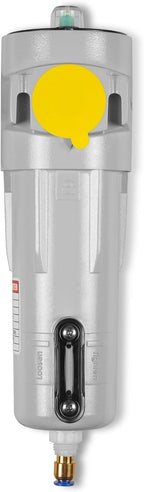 63 CFM Compressed Air Oil-Water Separator Precision Filter,0.01μm,Oil Content 0.001ppm, With Auto Drain, Pressure Indicator,Recommended for use with M15AC230,Model CAF153