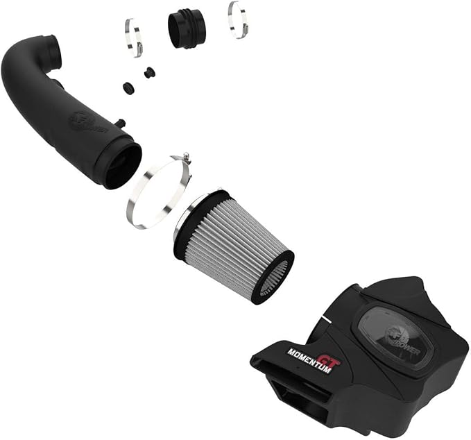 aFe POWER Momentum GT Cold Air Intake System w/Pro DRY S Filter, #51-76205-1, Black