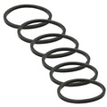 6PCS Kitchen Sink Filter Sealing Ring, Narrow Edge Rubber Gasket for Drain Pipe, Waste Pipe Gasket, 2-inch Drain Pipe Sink Odor Collector Siphon, 52mm Flat Sliding Joint Rubber Ring