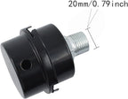 2PCS 0.79’’ Metal Air Compressor Intake Filter Sound Muffler, Thread Air Compressor Silencer