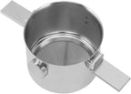 Portable Pour Over Coffee Maker Stainless Steel Reusable Cone Coffee Dripper Filter Hand Brewed Design for Home Travel Office 304 Stainless Steel Material
