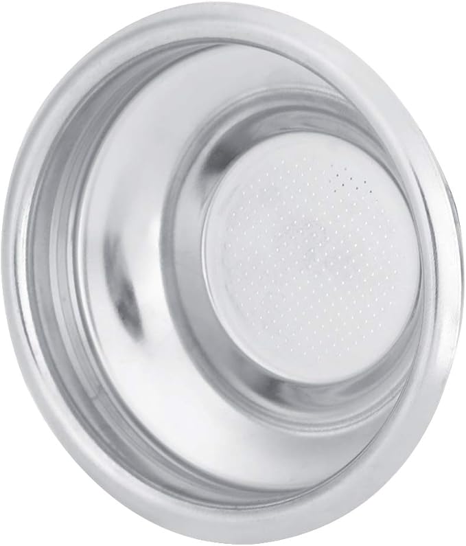 GOTOTOP Coffee Filter, Stainless Steel Filter Basket for 58mm SemiAutomatic Machines, Perfect for Home Baristas and Coffee Shops (Single serving)