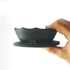 Camping Coffee Filter Pouring Over Dripper Foldable Silicone Basket Portable Brewing Equipment for Outdoor Use Dishwasher Safe Silicone Filter