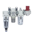 1pc Air Combination Air Filter + Regulator + Lubricator + Valve AC AC20 AC30 AC20-02E/01CE/02CE/02C-V-B AC30-02E/03E/02C/03C/02D-V-B(AC30-03D-V-B)