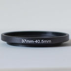 37-40.5mm Metal Step-Up/Down Ring Adapter Compatible with Mirrorless Cameras DSLR Lens, UV CPL ND Filter Thread Converter, Black (37-40.5)
