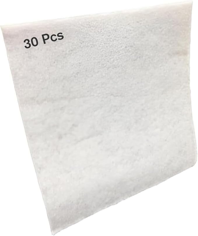 First Global Supply Negative Air Machine Pre-Filter Pad 16" x 16" - Superior Dust Pad for Asbestos & Pollutant - Boosts HEPA Filter Life for Abatement, Aerospace & Novatek