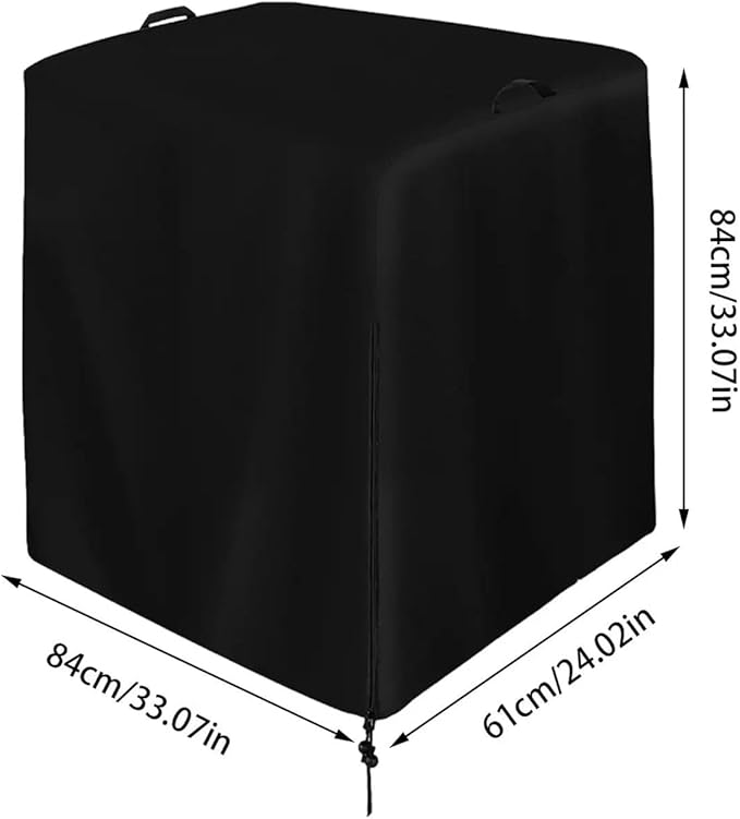 Cover for Pool Pump Filter Sand Cylinder Sunscreen Anti-UV Ground Enclosure Catcher for Swimming Shed Deck Pond(25x24x28 inch)