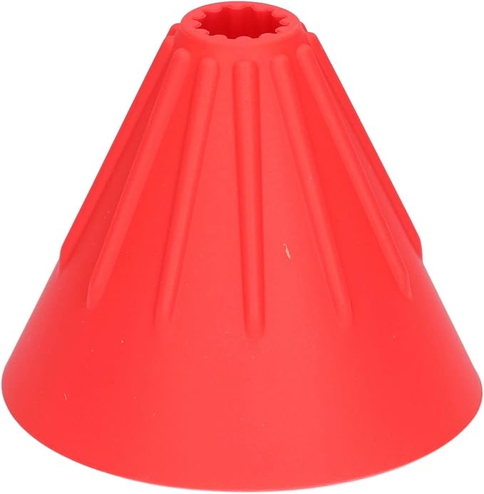Silicone Coffee Dripper Collapsible Coffee Filter Foldable Silicone Coffee Dripper Portable Reusable Brewing Tool for Travel Camping Office Home Free Lightweight Easy Clean (Red)
