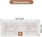 17816 Filter for Craftsman Shop Vac Filter 9-17816 Wet/Dry Air Filter fit 5 6 8 12 16 Gallon Vacuum Cleaner, CMXZVBE38749 Vacuum Bags for Craftsman Shop Vac 16 to 20 gallon Dust Collection Bags