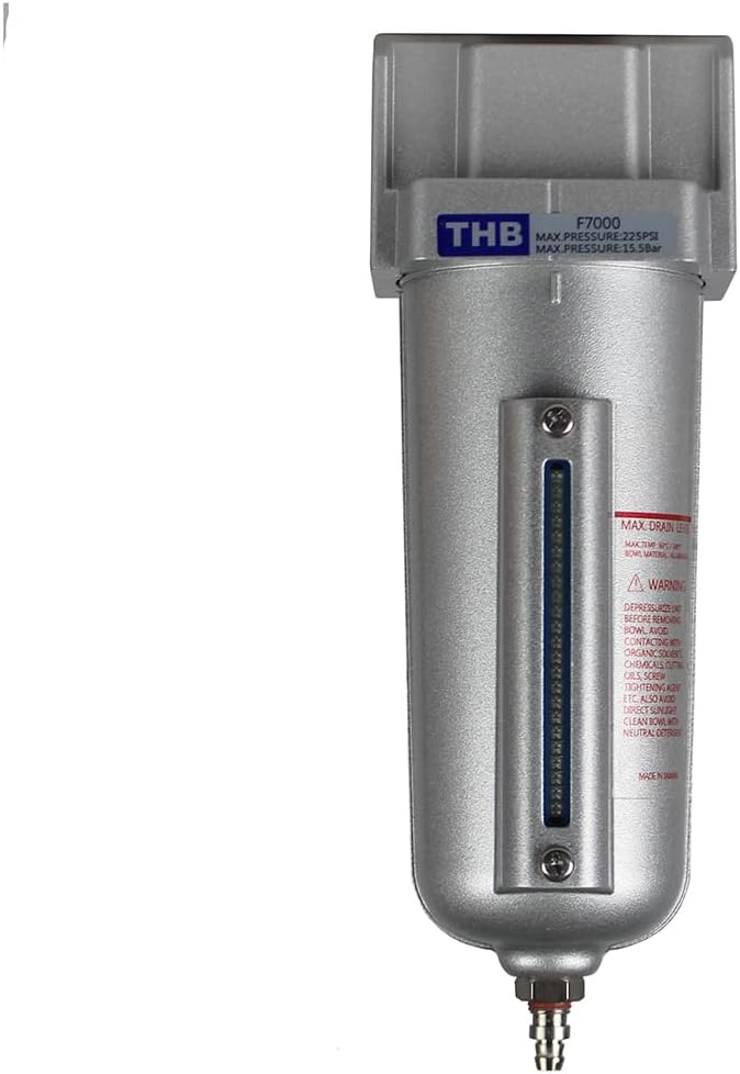 1/2" Compressed Air Line Moisture & Water Filter Trap Air Compressor F704 New