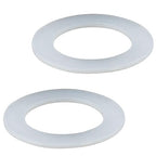 2PCS Kitchen Sink Filter Sealing Ring, Drain Pipe Flat Silicone Gasket, Waste Pipe Gasket, 5.5-inch Drain Pipe Sink Odor Collector Siphon, 140mm Inclined Sliding Joint Rubber Ring