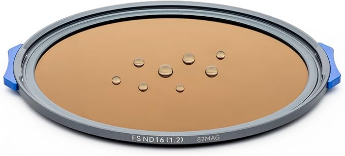 NiSi - JetMag Pro 82MAG FS ND4, Magnetic 2-Stop (0.6) Full Spectrum Neutral Density Filter, Nano Waterproof Coating, Optical Glass, Ultra-Slim, Aluminum Frame, True Color - Lens Adapter Ring Required
