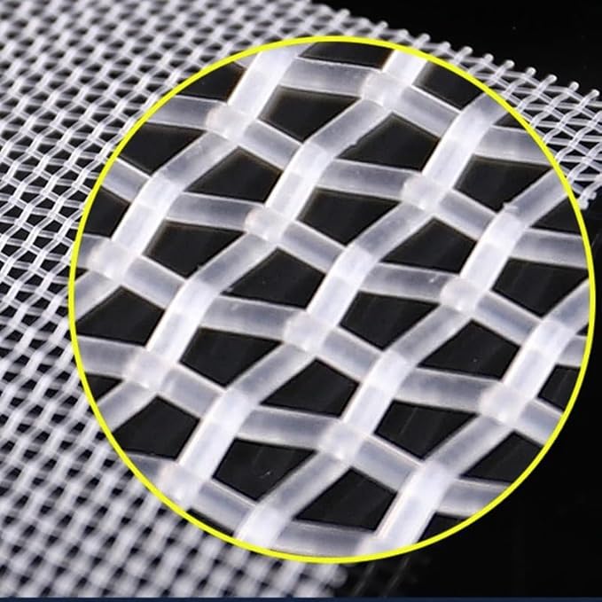 Fine Filter Mesh Nylon Fabric, Recycling Screens for The Industry 48 Micron Nylon Filter Mesh(300 Mesh,1x10 m)