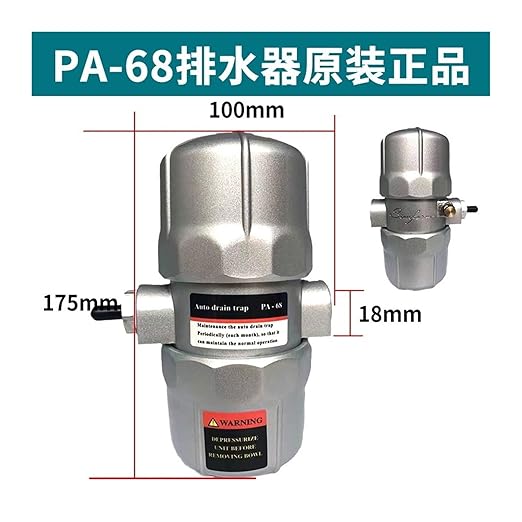 Air Compressor PA Drainer AD402-04 Zero air Consumption SA6D Drain Valve ADTV-68/69/13S(DrainerPA-68genuineoriginal)