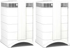 IQAir HealthPro Compact XE Air Purifier - 2-Pack - Compact HyperHEPA Filtration for Rooms up to 2480 sq ft - Allergens, Smoke, Dust, Mold, Pet Dander, Swiss Made, WiFi Enabled