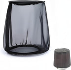Air Filter Cover for Car Cold Air Intake Filter Cover Wrap Dustproof, Air Intake Filter Sock Cover for Harley Touring, Universal for High Flow Air Intake Filters (2 X S)